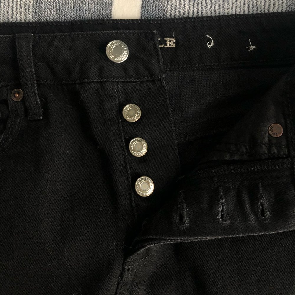 AE black denim skirt - Picture 3 of 7